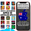 ⚡️ APPLE ID AUSTRALIA PERSONAL LIFETIME ios iPad iPhone