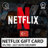 ❤️NETFLIX🔴ПОДАРОЧНАЯ КАРТА Турция (%0 FEE)20-1000 TL⭐️