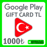 GOOGLE PLAY GIFT CARD 1000 TL ТУРЦИЯ АВТО ВЫДАЧА 24/7