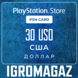 Карта PlayStation(PSN) 30$ USD (Долларов) 🔵США