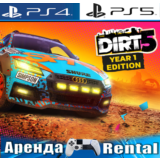🎮DIRT 5 Year One Edition (PS4/PS5/ENG) Аренда🔰