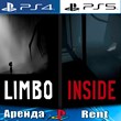 🎮LIMBO INSIDE Bundle (PS4/PS5/RUS) Аренда 🔰