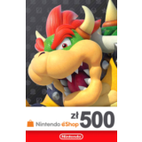 Nintendo eShop Store Poland: Карта оплаты 500zl
