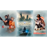 ✅ Hogwarts Legacy + RDR 2 + Residet Evil 4 (2023)