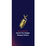 Apex Legends Worth the Weight Weapon Charm Xbox One X/S