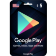 Google Play Gift Card 5 $ USD ⭐️(USA Only 🇺🇸) Instant