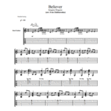 Imagine Dragons - Believer; Табы/Ноты для гитары, PDF