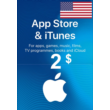 2$ iTunes Card USA🇺🇲