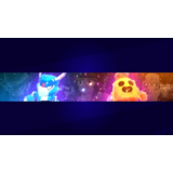 Brawl Stars: PSD шапки и фоны для Youtube Twitch