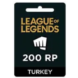 RIOT POINT 💵200 ✅TURKEY🚀LEAGUE OF LEGENDS