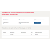 Управление профессиональным развитием персонала.Тест