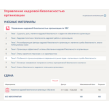 Управление кадровой безопасностью организации.Тест