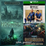 Fifa 23 + Warhammer + Hogwarts Legacy ❤️‍🔥XBOX АККАУНТ