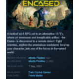 Encased: A Sci-Fi Post-Apocalyptic RPG Steam Key EU+NA