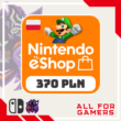 💢 Nintendo Gift Card 370 PLN POLAND 🇵🇱No fees