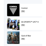 PSN ACCOUNT - God of War, Control, UFC4 - ПОЛНЫЙ ДОСТУП