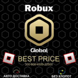⏹️(АВТО) ROBLOX Карта 800-4500-10000 Robux (GLOBAL КОД)