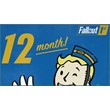 Подписка Fallout 76 1st Microsoft PC Windows 12 месяцев