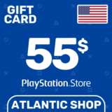 ⭐️Карта Пополнения PSN 55$ (USD) США