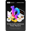 YANDEX PLUS MULTI 12 MONTHS + AMEDIA