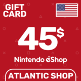 ⭐️Nintendo eShop 45$ (USD) США