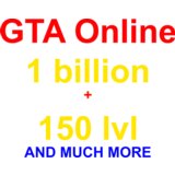 Grand Theft Auto V Legacy: 1 миллиард + 150 уровень