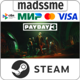 PAYDAY 3 * RU/KZ/СНГ/TR/AR * STEAM 🚀 АВТОДОСТАВКА
