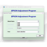 EPSON Adjustment Program Reset L382-L386-L486-L3050