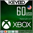 🔰 Xbox Gift Card ✅ 60$ (USA) [No fees]