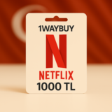 ТУРЦИЯ🍿НЕТФЛИКС 1000 TL🍿Подарочная карта лир подписка