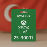 ТУРЦИЯ❎XBOX [25-300] TL❎Подарочная карта оплаты код