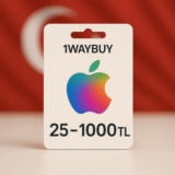 ТУРЦИЯ🍎ITUNES APPSTORE 25-1000 TL Gift подарочная карт