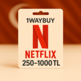 ТУРЦИЯ🍿НЕТФЛИКС [250 500 750 1000] TL Подарочная карта