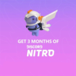 🔥DISCORD NITRO 3 MONTH+2BOOST ✅ INSTANT DELIVERY🔥🚀