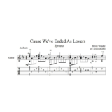Cause We've Ended As Lovers (Стиви Уандер) для гитары