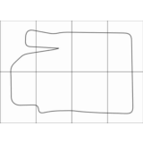 GEELY МК 2006-- Электронные лекала автоковриков