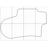 HYUNDAI COUPE 2005-2008 Лекала автоковриков