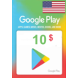 🔶Google Play [Gift Card] 10 USD USA