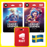 ⭐️ВСЕ КАРТЫ⭐🇸🇪 League of Legends 1240-27000 (Швеция)