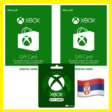 ⭐️ВСЕ КАРТЫ⭐🇷🇸Xbox Live Gift Card 5-200 EUR Сербия