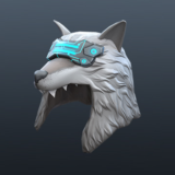 Код 🔑 Roblox ⭐️ Cyberpunk Wolf Hat