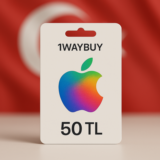 ТУРЦИЯ🍎APPLE iTunes AppStore 50 TL🍎Подарочная карта