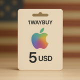 США🍎APPLE iTunes AppStore 5$🍎Подарочная карта оплаты