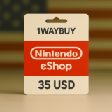 США🍄Нинтендо 35 USD🍄Подарочная карта пополнения еШоп