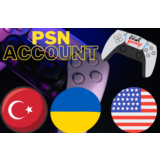 ⚡Playstation PSN Новый аккаунт Турция, Украина, США