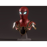 IRON SPIDER BUST: ПРОВЕРЕН И ГОТОВ К 3D ПЕЧАТИ