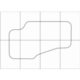 JEEP GRAND CHEROKEE 1999-2004 Лекала автоковриков