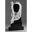 3D model of a monument for CNC milling - Heart and rose