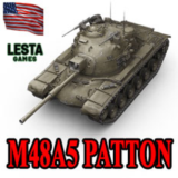 M48A5 PATTON в ангаре ✔️ WoT СНГ