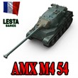 AMX M4 MLE. 54 in the hangar ✔️ WoT CIS